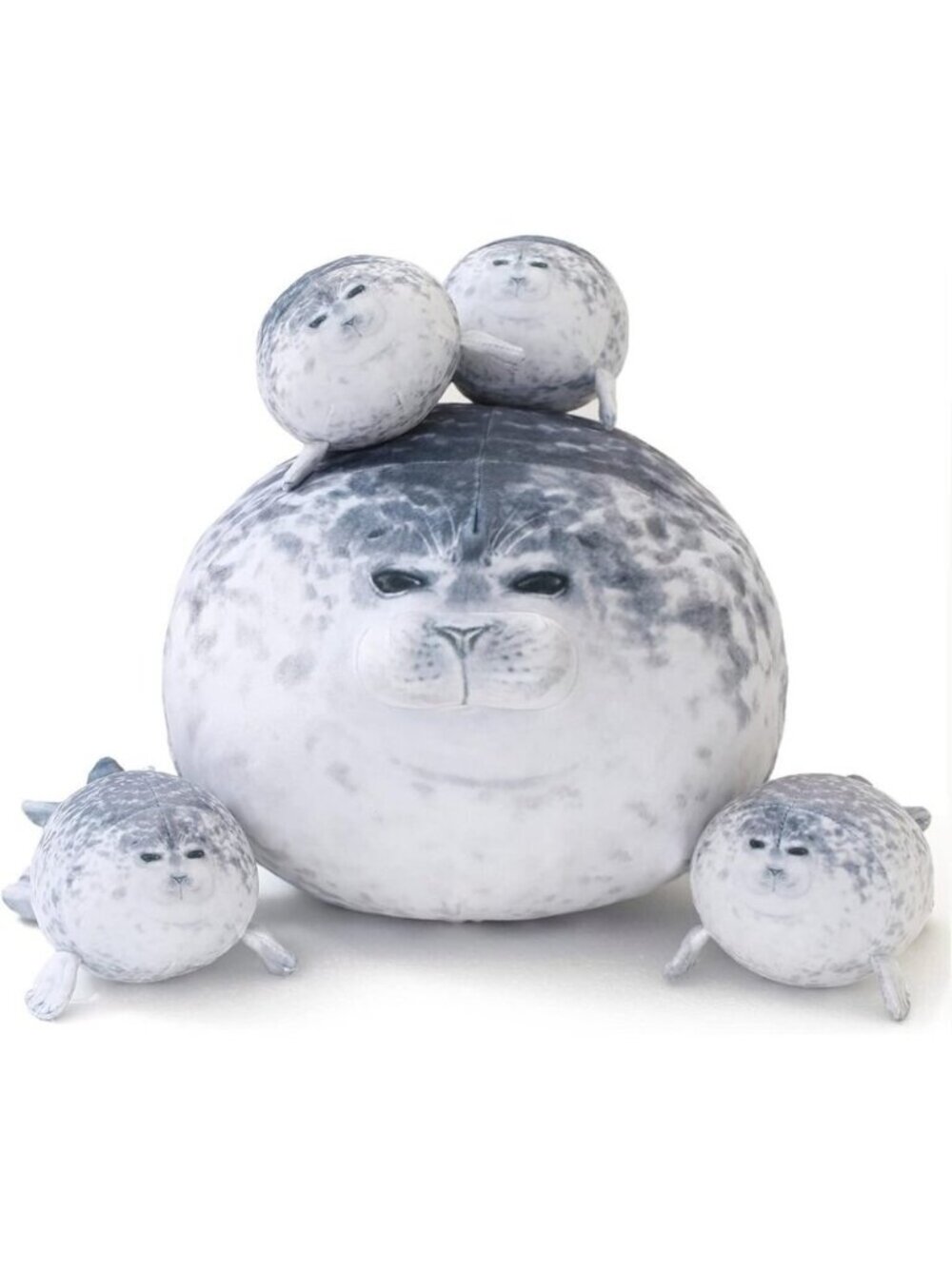 🆕  Chubby Seal Pillow Plush 4 Baby Tummy Stuffed Cotton Animal Soft Toy Gift